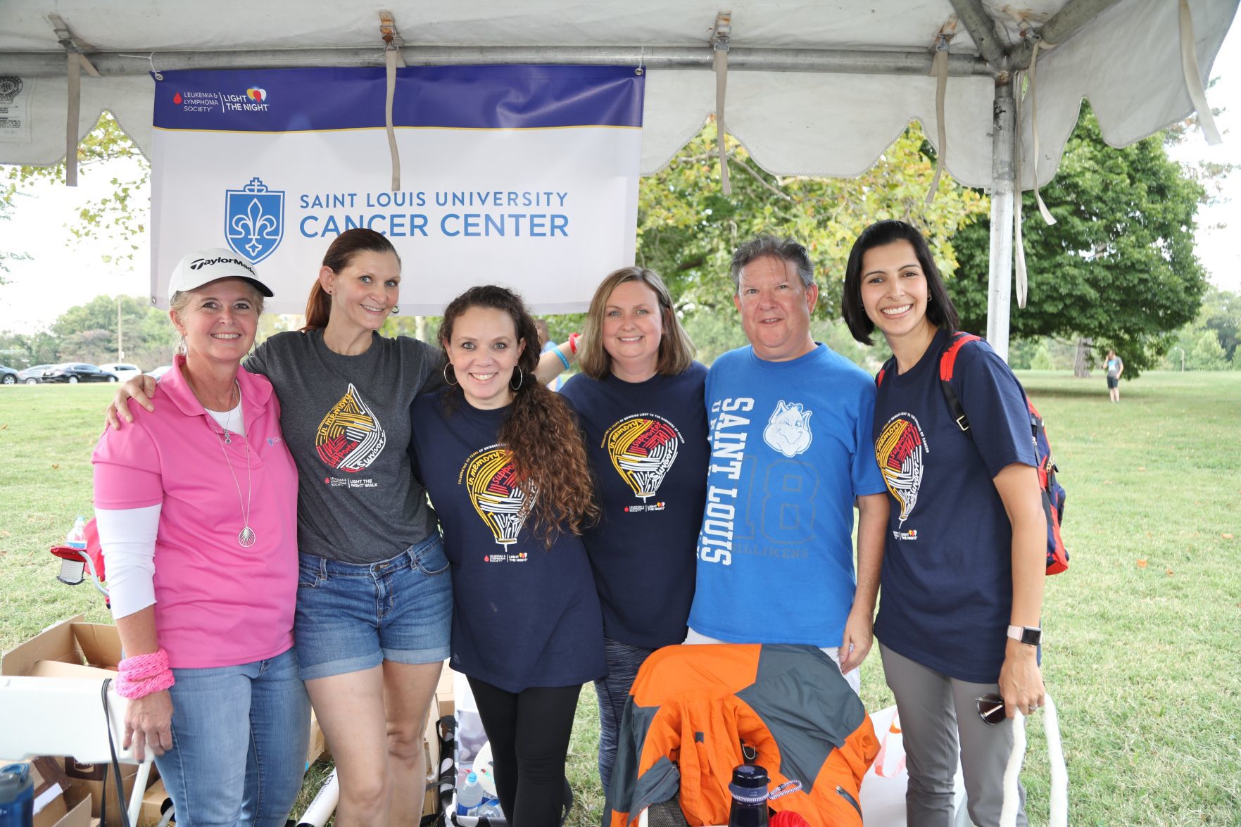 Amy Winker, Tonya Vernon, Rebecca Kasthuri, Christ and Mel Fairchuld, Sagun Goyal